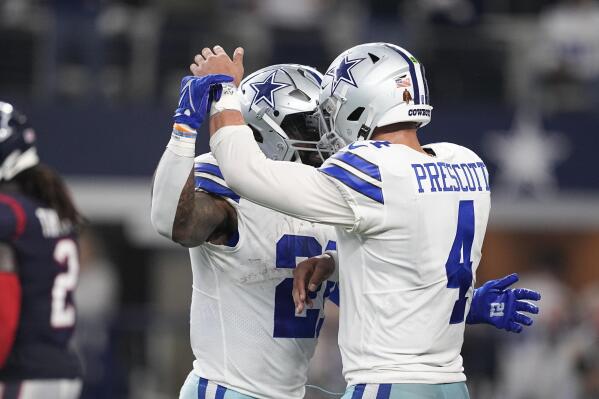 Cowboys score late to avoid major upset beat Texans 27 23 AP News